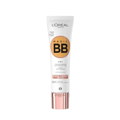 Abbildung von L&#039;Oréal Paris BB Crème C&#039;est Magic Teint Perfector 5 in 1 feuchtigkeitsspendende Tönung 24 Stunden für alle Hauttypen leichte und natürliche Deckkraft LSF 11 Tönung: Medium Dark (05) 30