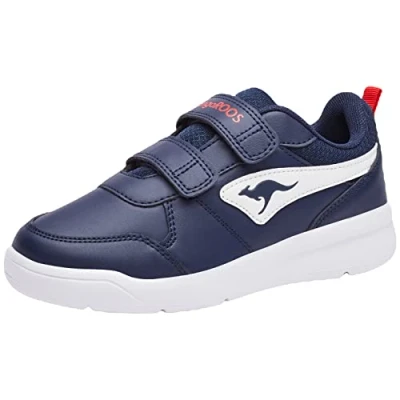Abbildung von KangaROOS Unisex Kinder K ICO V Sneaker, Dk Navy White, 33 EU