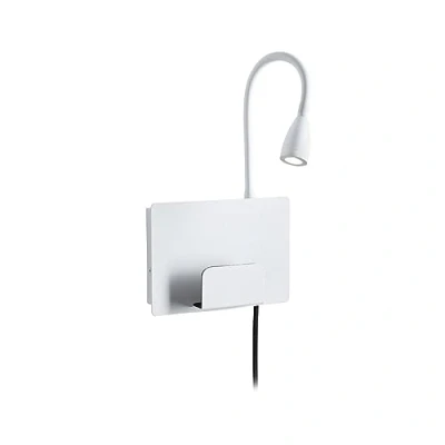 Abbildung von Paulmann 711.00 LED Wandleuchte Halina 2700K 200lm 230V 2,4W Weiß matt
