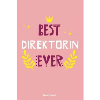 Abbildung von Geschenk für die Beste Direktorin: A5 Notizbuch als eine Direktorin /punktiert Geschenke zum GeburtstagGeburtstagsgeschenk Kollegin