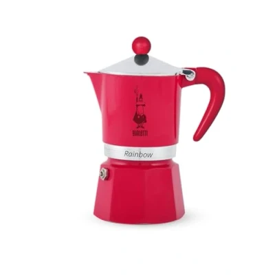 Abbildung von Bialetti Moka Rainbow 3 Tassen 3Tz Magenta