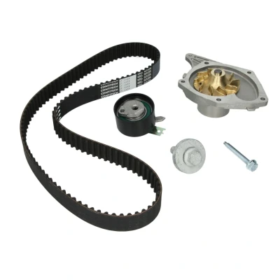 Abbildung von HEPU PK09580 Wasserpumpe + Zahnriemensatz mit Schrauben 123 RENAULT: SCENIC 2, CLIO MEGANE SUZUKI: Jimny Off Road, NISSAN: Kubistar Van