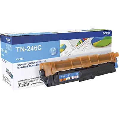 Abbildung von Brother Original TN 246C Tonerkartusche Cyan
