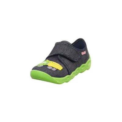 Abbildung von Superfit Bubble Hausschuh für Kinder, Größe: 32, Blau/grün Schuhe