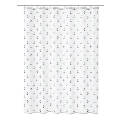 Abbildung von Kleine Wolke 1 Duschvorhang, Polyester, Dunkelblau, 180x200 cm
