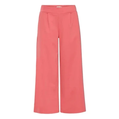 Abbildung von ICHI KATE SUS WIDE Stoffhose, Damen, Größe: Large, Holly berry