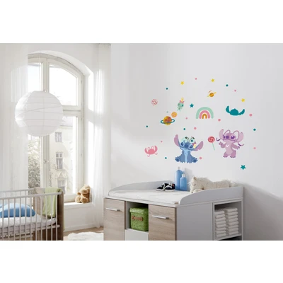 Abbildung von Komar Wandtattoo Stitch World Größe 50 x 70 cm Disney, Wandsticker, Kinderzimmer, Aufkleber