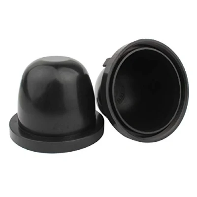 Abbildung von TOMALL 83mm Staubschutz für LED Scheinwerfer Ersatz Gummidichtung Caps Kit