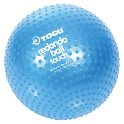 Abbildung von TOGU 493100 Redondo Ball Touch 22 cm Gymnastikball Pilatesball, blau