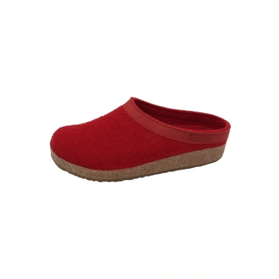 Abbildung von Haflinger Hausschuh, Damen, Größe: 42, Red Schuhe