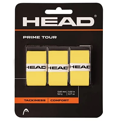 Abbildung von HEAD Unisex Adult Prime Tour Tennis Griffband, Gelb, One Size