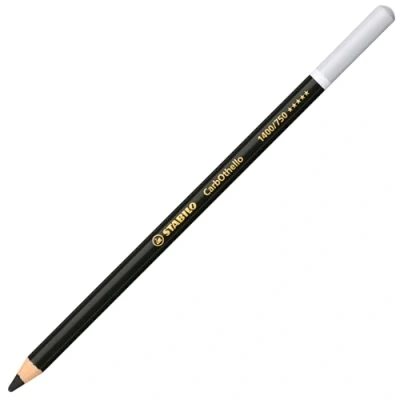 Abbildung von Pastellkreidestift STABILO CarbOthello Einzelstift neutralschwarz