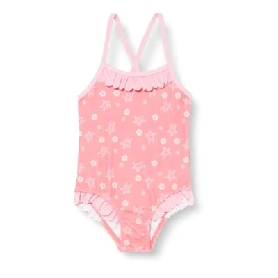 Abbildung von Playshoes UV Schutz Badeanzug Mädchen Schwimmanzug Badebekleidung, Hawaii, 86/92
