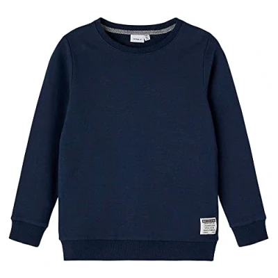 Abbildung von Name it Nkmhonk Sweatshirt für Kinder, Größe: 122/128, Dark sapphire