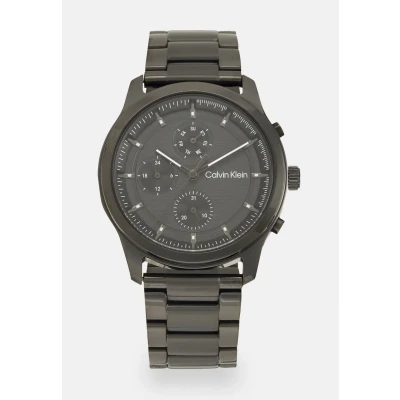 Abbildung von Calvin Klein Multi Functions Brushed DIAL Chronograph, Herren, Größe: One Size, Black