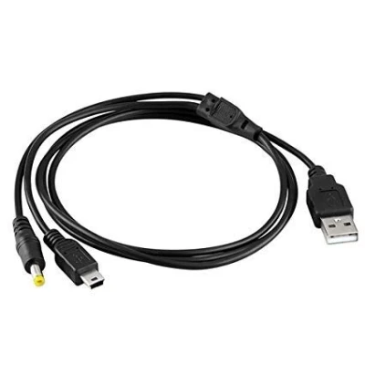 Abbildung von WICAREYO 2in1 Ladegerät Kabel für PSP 1000 2000 3000