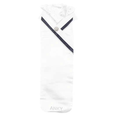 Abbildung von ANKY Plastron Symphony C Wear Weiß/Nacht Blau M