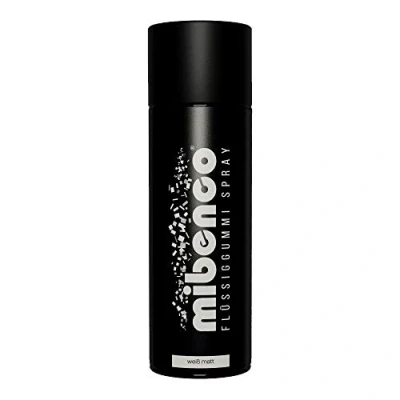 Abbildung von Mibenco Flüssiggummi Spray / Sprühfolie Weiß Matt 400 ml