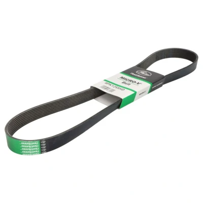 Abbildung von GATES 8PK1255HD Keilrippenriemen 1255 8 Polyester, EPDM (Ethylen Propylen Dien Kautschuk)