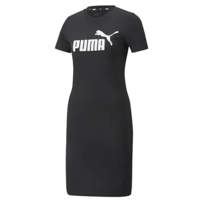 Abbildung von Puma SLIM TEE Dress Jerseykleid, Damen, Größe: Small, Black