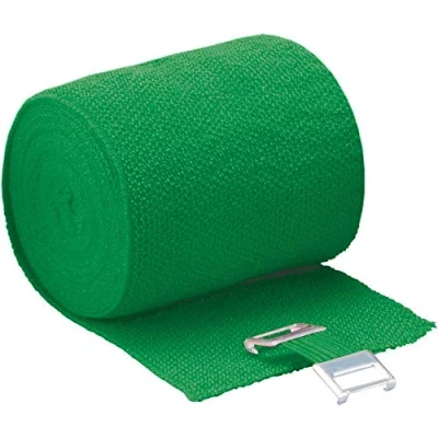 Abbildung von Höga Lastic Color, grün, 8 cm x 5 m gedehnt, dauerelastische Idealbinde, 1er Pack (1 0.047 kg)