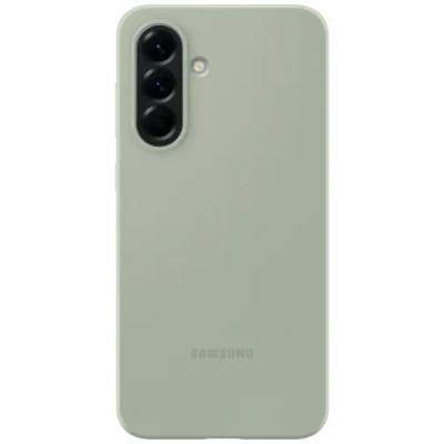 Abbildung von Samsung Galaxy A56 Hülle Silikon Original Soft Case/Backcover Handyhülle Grün