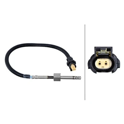 Abbildung von HELLA 6PT 010 376 381 Sensor, Abgastemperatur MERCEDES BENZ: E Class Saloon, CLS Coupe, C Saloon