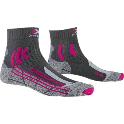 Abbildung von X Socks Bionic Damen Trek Outdoor Socke, G041 Anthracite/Fuchsia, 38 EU