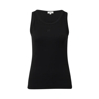Abbildung von s.Oliver IM SLIM FIT MIT Stickerei Top, Damen, Größe: 46, Schwarz
