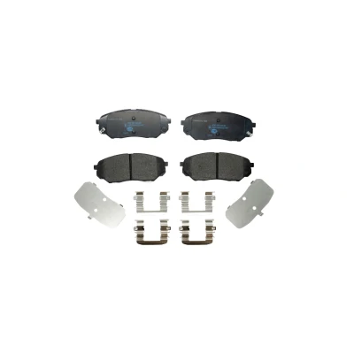 Abbildung von HELLA 8DB 355 024 901 Bremsbelagsatz mit akustischer Verschleißwarnung Zubehör KIA: SORENTO 3, HYUNDAI: Santa Fé IV