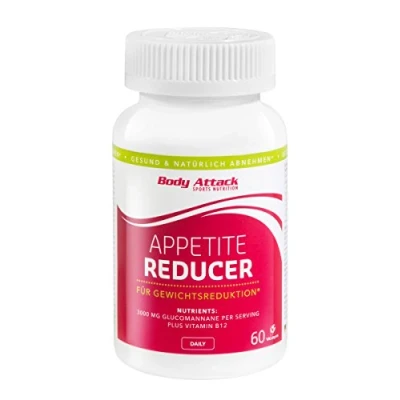 Abbildung von Body Attack Appetite Reducer 60 Kapseln, 1er Pack (1 x 0.052 kg)