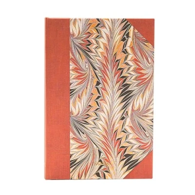 Abbildung von Paperblanks 12 Monatskalender 2025, Rubedo, Mini, Vertikal, Elastikband Verschluss