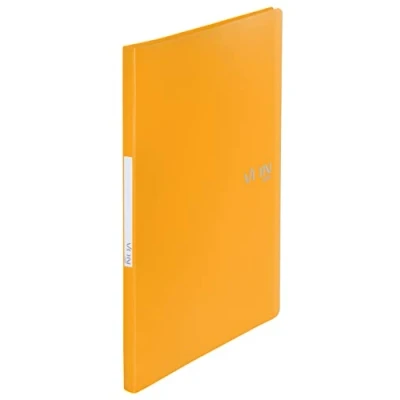 Abbildung von VON Leitz 5er Pack Sichtbuch A4, Mit 30 Fächern, PP Ordner, Präsentationsmappe, für 60 Blatt, Flexible Dokumentenablage Schule, Studium &amp; Haushalt, Gelb, 46690015
