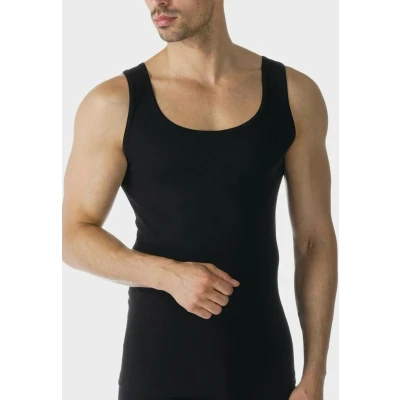 Abbildung von mey Athletic Unterhemd/shirt, Herren, Größe: 48, Schwarz
