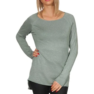 Abbildung von ONLY Onlmila LACY L S LONG Strickpullover, Damen, Größe: XXS, Chinois green melange