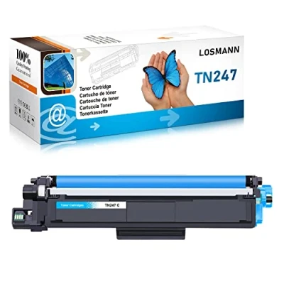 Abbildung von LOSMANN 1x Cyan Toner Kompatibel für Brother TN 247 243 MFC L3770CDW L3750CDW HL L3230CDW L3210CW L3710CW DCP L3550CDW L3730CDN L3510CDW L3270CDW L3517CDW