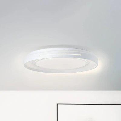 Abbildung von Brilliant Deckenleuchte »Barty«, 1 flammig, dimmbar Ø 48cm mit Fernbedienung Nachtlichtfunktion