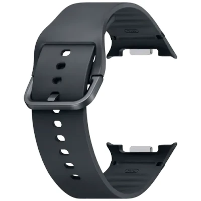 Abbildung von Original Watch8 Sportarmband für das Galaxy Watch 8 M/L Graphite Armband Silikon Samsung Sport Band Grau