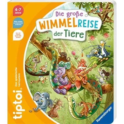 Abbildung von tiptoi® Die große Wimmelreise der Tiere