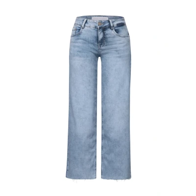 Abbildung von Street One Studio Culotte Jeans Relaxed Fit, Damen, Größe: 26x28, Blau