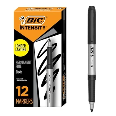 Abbildung von Bic 790468 Permanentmarker für CDs, schwarz