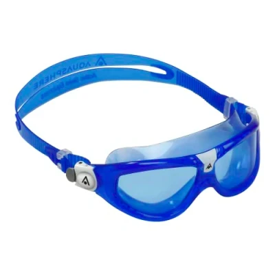 Abbildung von Aquasphere Seal Kid Schwimmbrille für Kinder ab 3 Jahren mit UV Schutz, Silikondichtung und beschlag auslaufsicheren Gläsern Jungen Mädchen