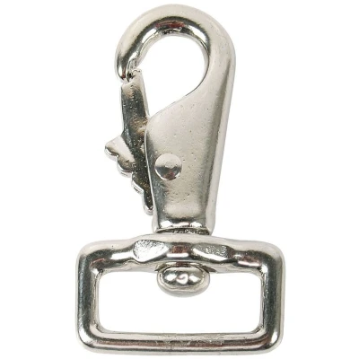 Abbildung von Harry&#039;s Horse Schnellverschluss, rechteckig One Size Silber