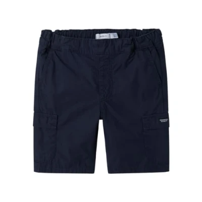 Abbildung von Name it Regular FIT Shorts für Kinder, Größe: 122, Dark sapphire