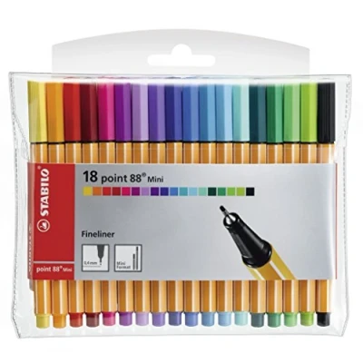 Abbildung von STABILO Fineliner Mini 18er Pack