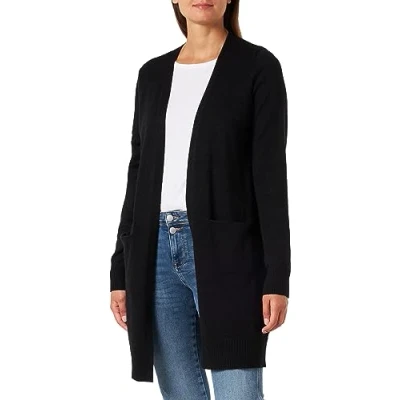 Abbildung von QS by s.Oliver Strickjacke, Damen, Größe: XS, Schwarz