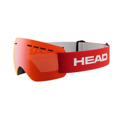 Abbildung von HEAD SOLAR FMR Ski und Snowboardbrille für Erwachsene, Unisex, Red