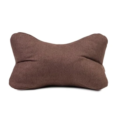 Abbildung von Gözze Kuschelweiches Lesekissen Darco, Ideal als Sofakissen oder Leseknochen, 40 x 25 cm Schoko