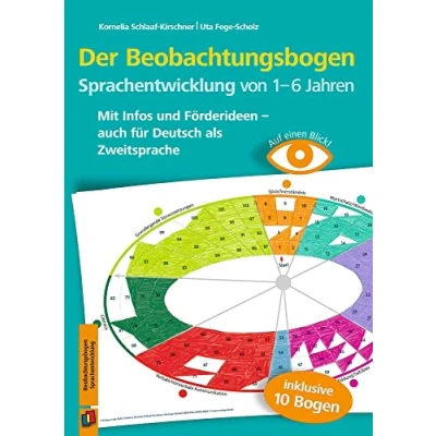 Abbildung von Der Beobachtungsbogen Sprachentwicklung von 16 Jahren: Nachbestell Set mit 10 Bogen (Auf einen Blick)