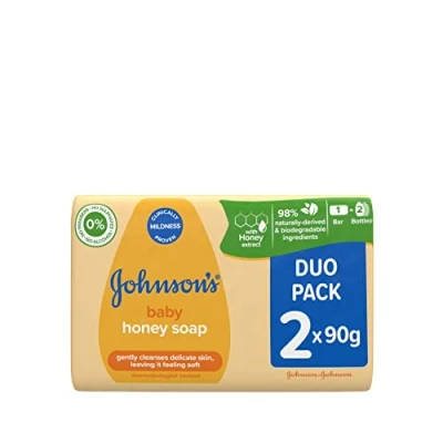 Abbildung von Johnson&#039;s® Baby Honig Seife Duo Pack 2 x 90 g
